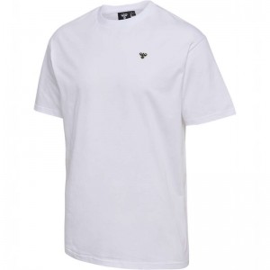Dámské Tričko Hummel Loose Bee S/S Bílé | 166856-372