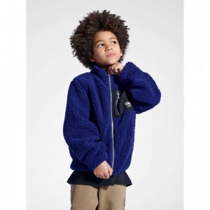 Dětské Fleece Bundy Hummel Stmventure Tmavě Blankyt | 928927-208