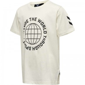 Dětské Sady Hummel Global S/S Bílé | 575223-621