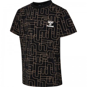 Dětské Tričko Hummel Equality S/S Černé | 992138-945
