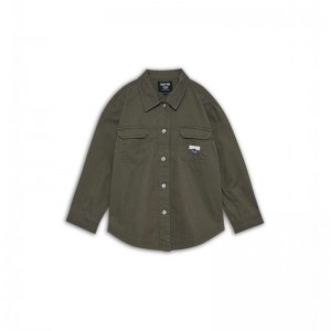 Dětské Tričko Hummel Stsark Olivy Zelené | 910822-645