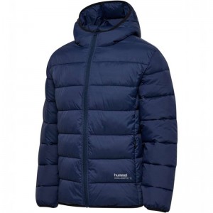 Pánské Bundy Hummel Lightweight Puffer Tmavě Blankyt | 564294-006
