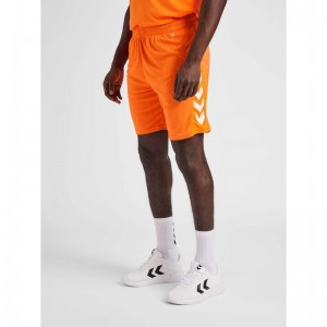 Pánské Nazouváky Hummel Core Xk Poly Oranžové | 987822-614