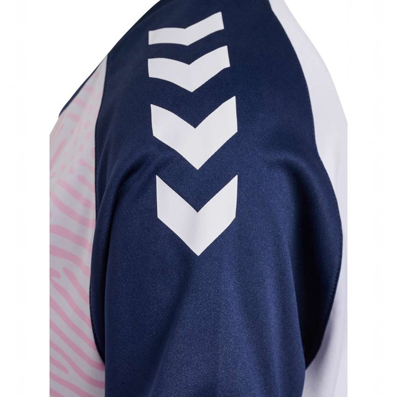 Dámské Dres Hummel Graphic Universe Ss Růžové | 987152-013