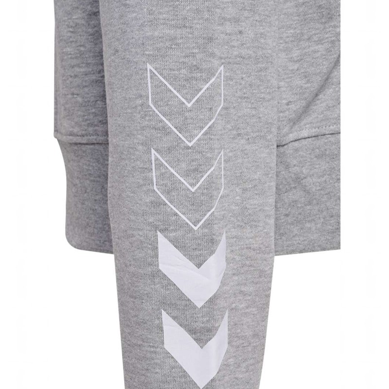 Dámské Mikina s Kapucí Hummel Elemental Short Šedé | 235203-983