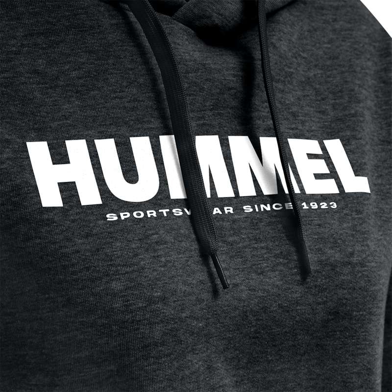 Dámské Mikina s Kapucí Hummel Legacy Cropped Černé | 962158-716