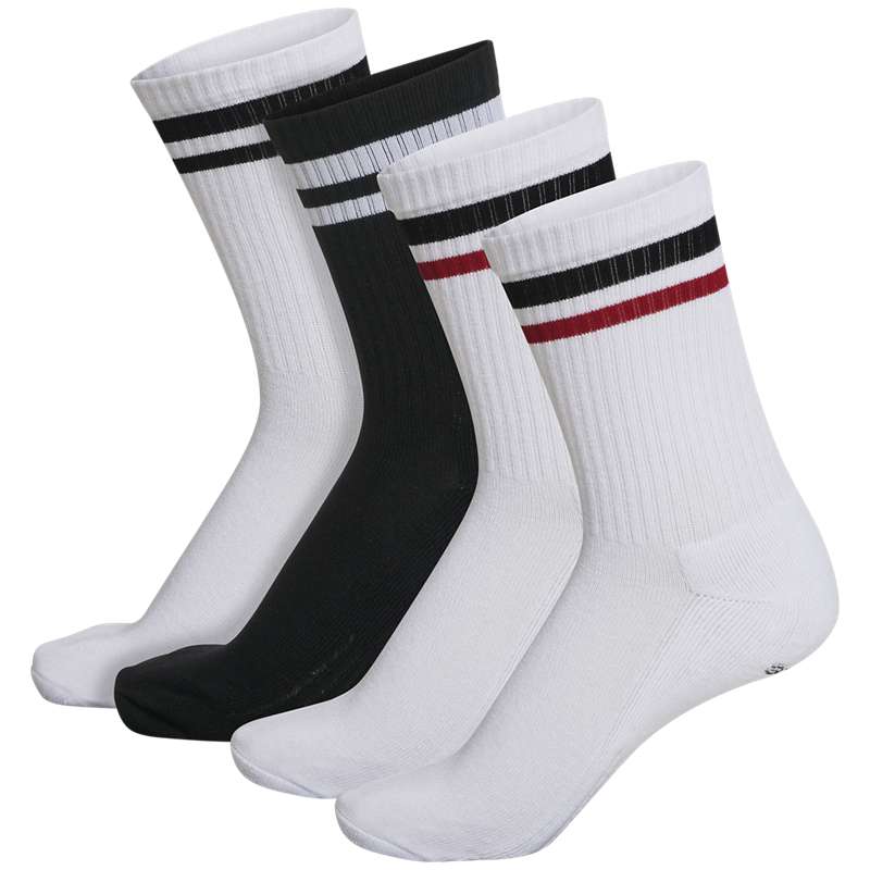 Dámské Ponožky Hummel Retro 4-pack Mix Bílé | 577610-564
