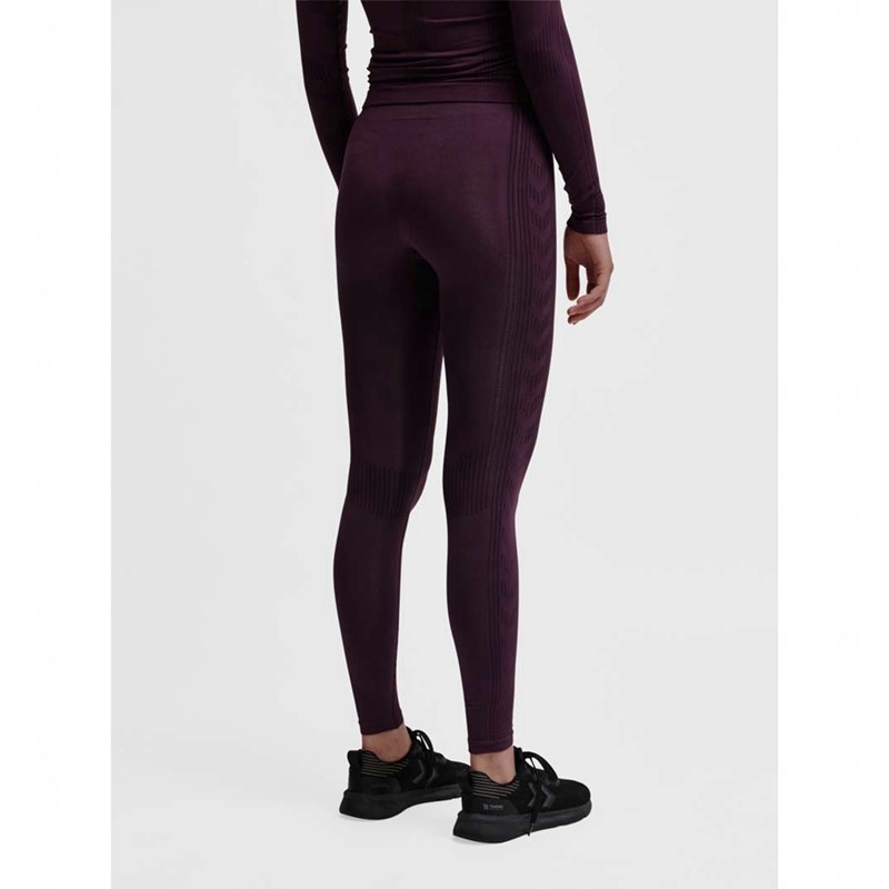 Dámské Tričko Hummel Mt Shaping Seamless Mw Fialové | 541603-629