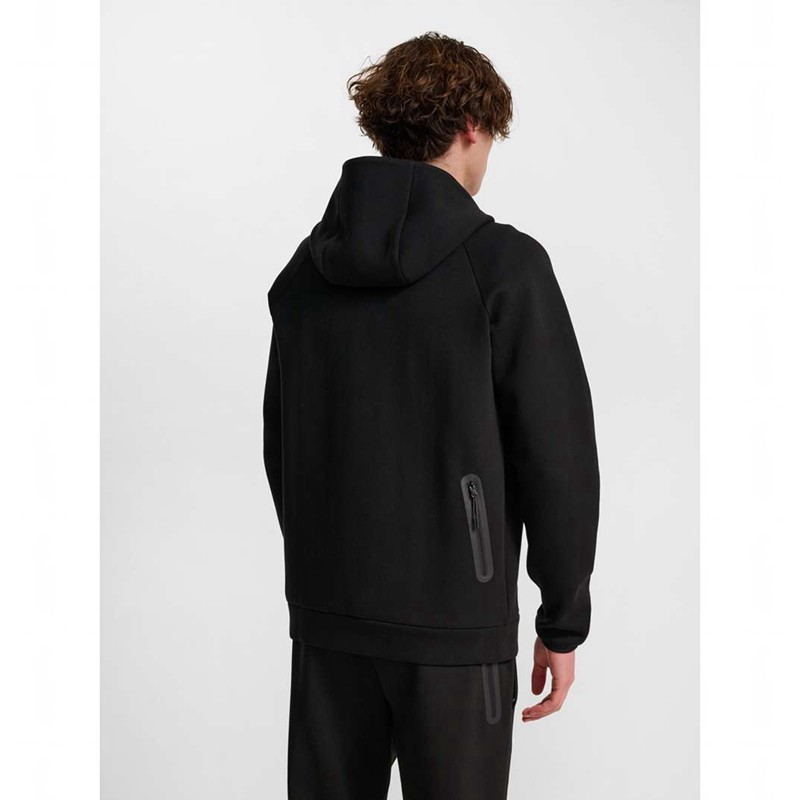 Dámské Tričko Hummel Tech Fleece Regular Zip Hoodie Černé | 524799-659