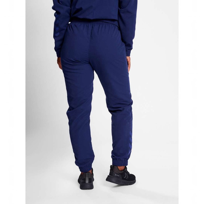 Dámské Tričko Hummel Travel Woven Tmavě Blankyt | 739799-500