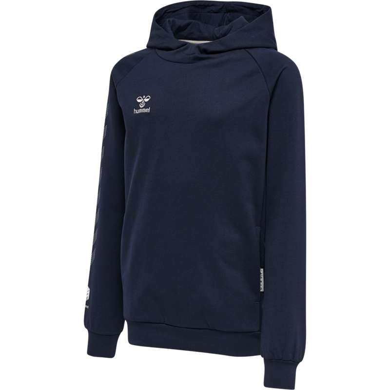 Dětské Mikina s Kapucí Hummel Move Grid Cotton Tmavě Blankyt | 045729-163