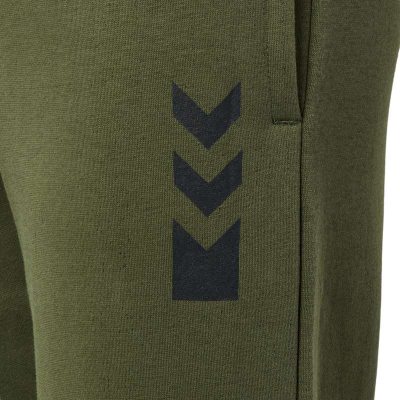 Dětské Tričko Hummel Active Olivy Zelené | 216782-786