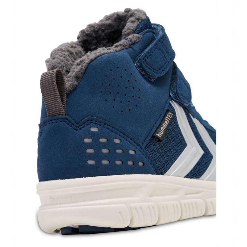 Dětské Zimní Boty Hummel Crosslite Winter Mid Tex Jr Blankyt | 115425-765