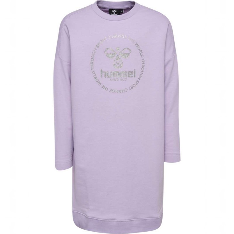Dětské Šaty Hummel Elly L/S Levandule | 422831-267