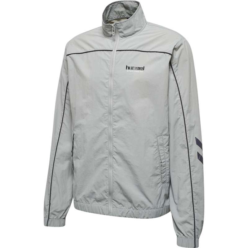 Pánské Bundy Hummel Lgc Celab Wov Zip Šedé | 134612-875