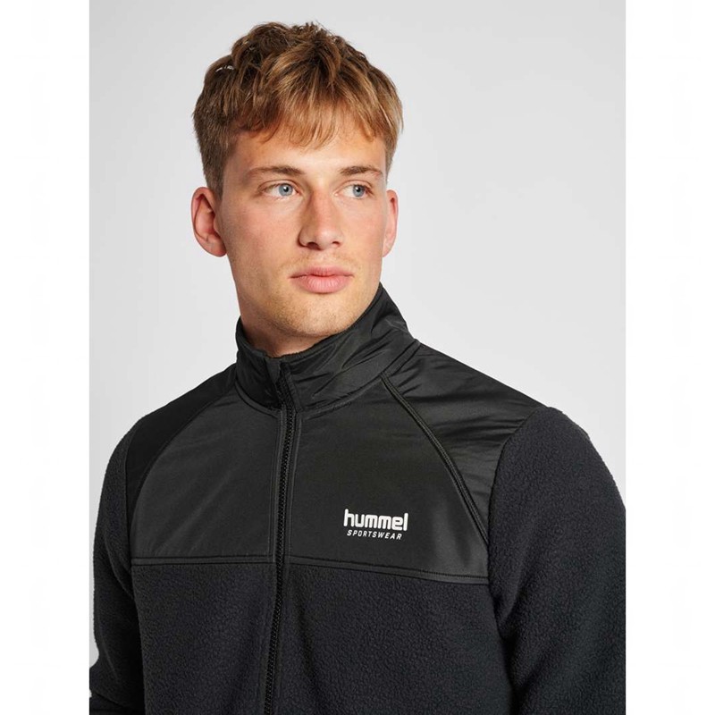 Pánské Bundy Hummel Lgc Charley Fleece Černé | 211493-054