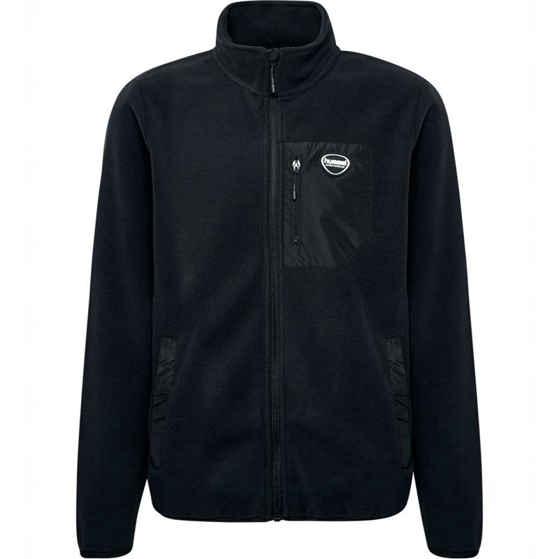 Pánské Bundy Hummel Lgc Sum Fleece Černé | 738655-588