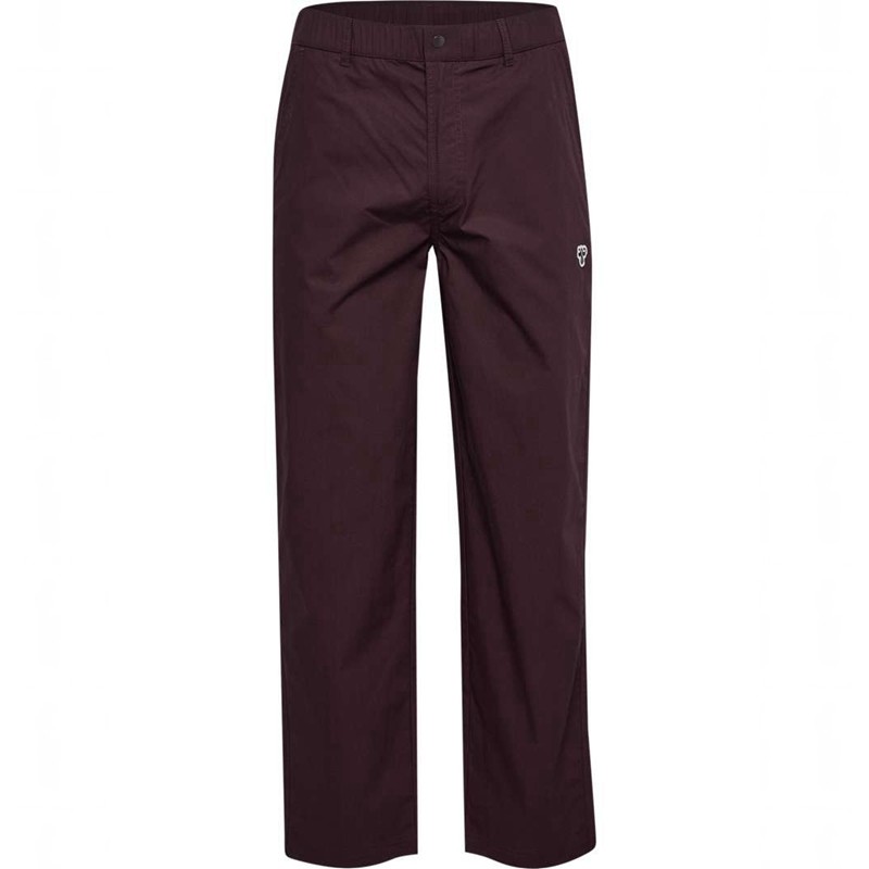 Pánské Kalhoty Hummel Chino Bee Čokolády | 622604-607