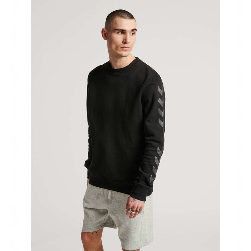 Pánské Mikiny Hummel Legacy Chevron Černé | 032319-155