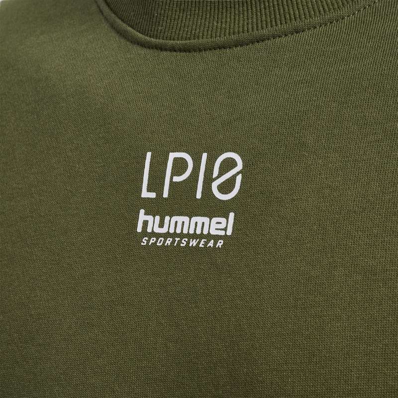 Pánské Mikiny Hummel Lp10 Boxy Zelene | 428739-114