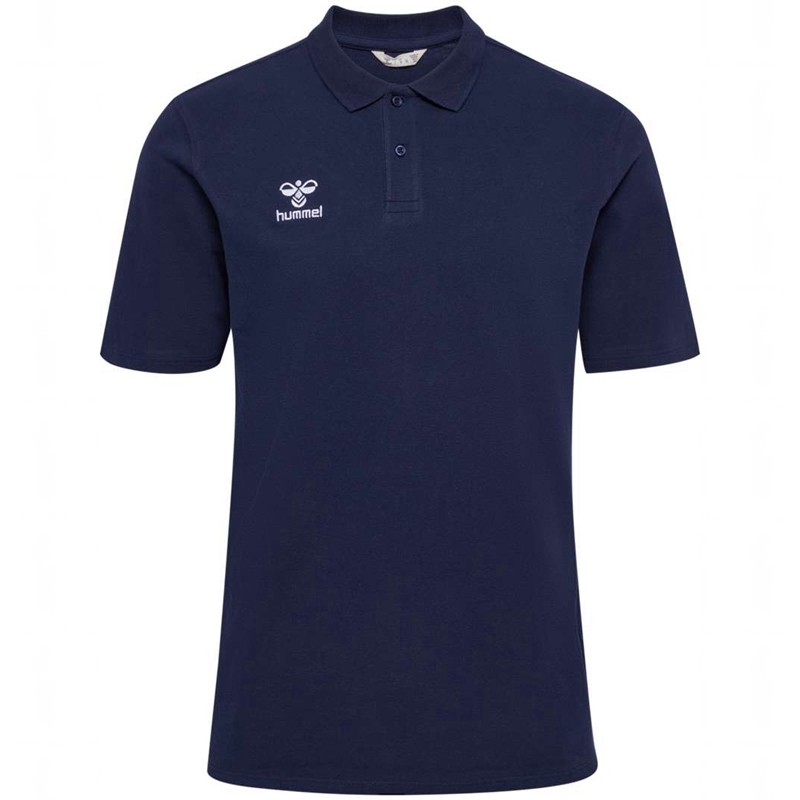 Pánské Polo Triko Hummel Go 2.0 Tmavě Blankyt | 756139-345