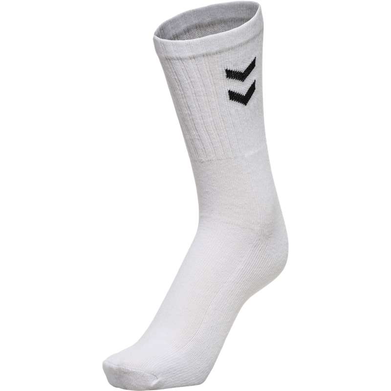 Pánské Ponožky Hummel 3-pack Basic Bílé | 683008-615