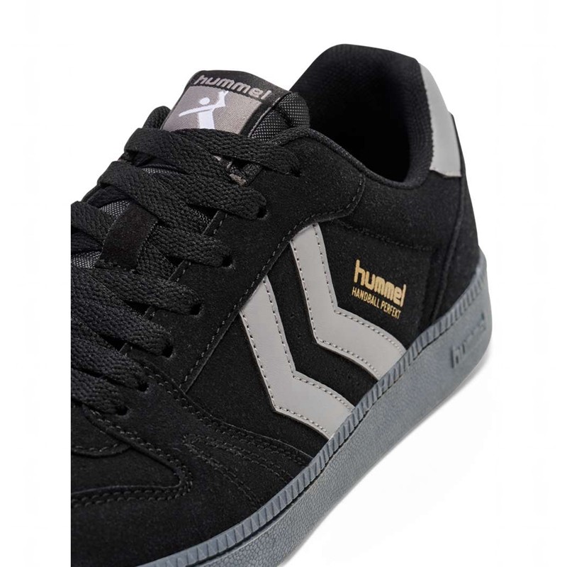Pánské Tenisky Hummel Handball Perfekt Synth. Suede Černé | 694908-727