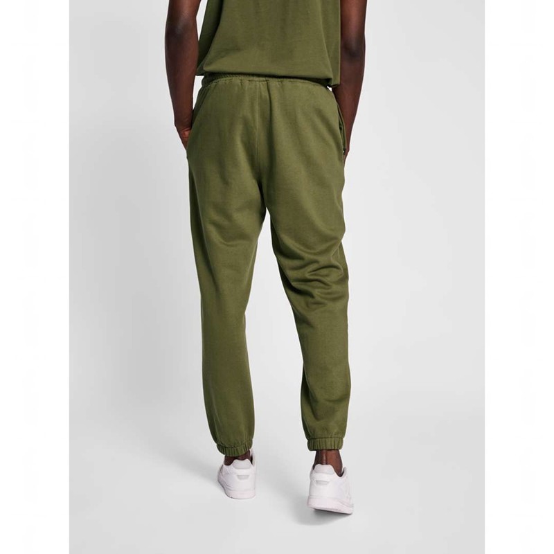 Pánské Teplákové Kalhoty Hummel Lp10 Loose Zelene | 281666-112