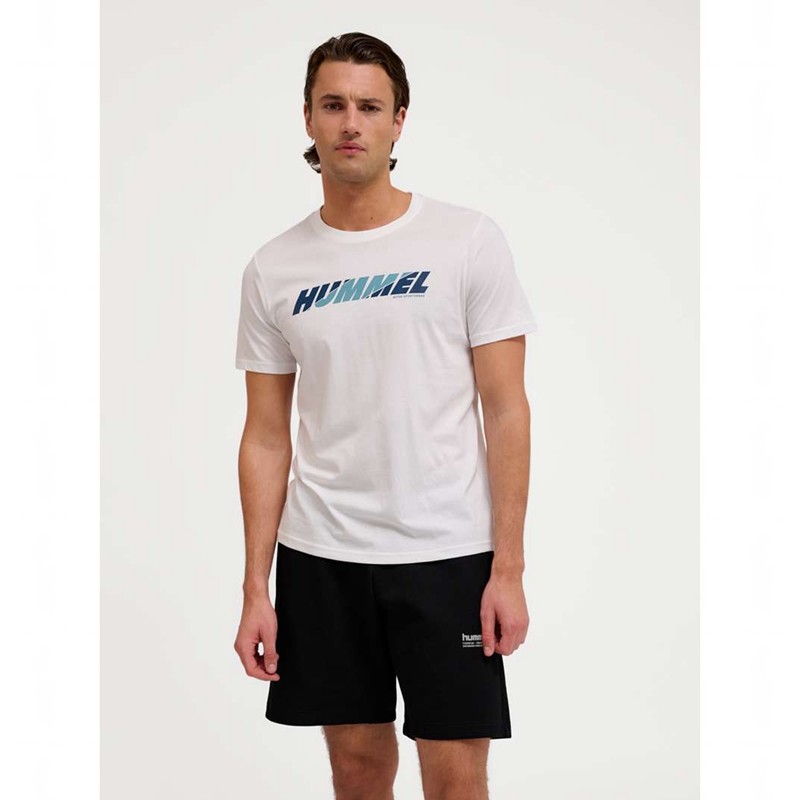Pánské Tílko Hummel Graphic Bold Logo Bílé | 862300-038