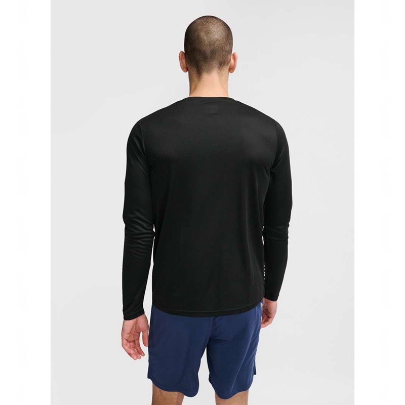 Pánské Tričko Hummel Te Topaz L/S Černé | 038833-890